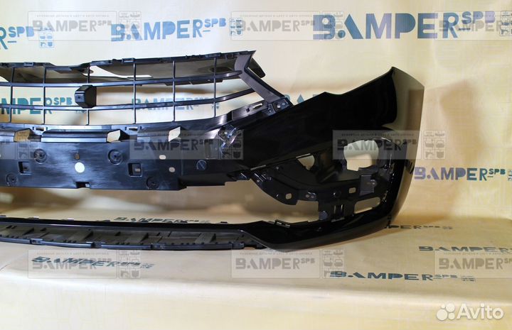 Бампер передний LADA vesta 2022-2025 676 Черный