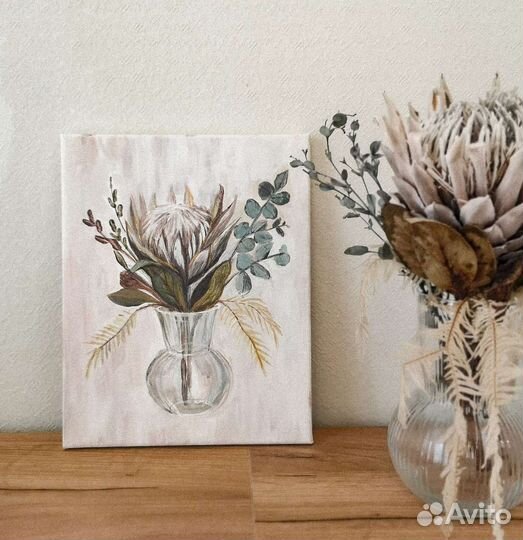 Интерьерная картина акрил на холсте