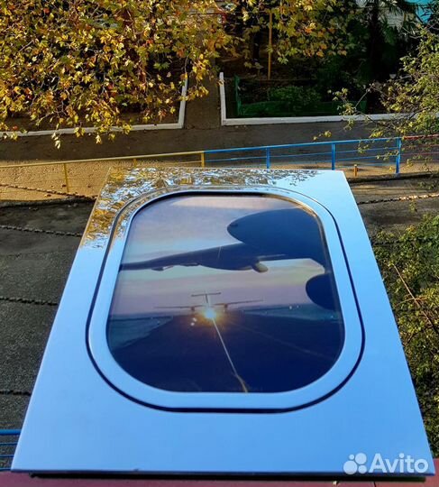 Боинг-737, 777, фрагмент фюзеляжа с иллюминатором