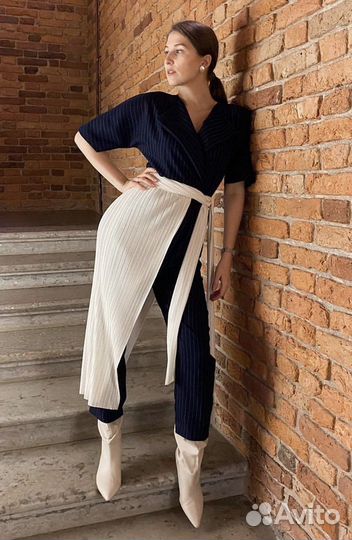 Комбинезон темно-синий S