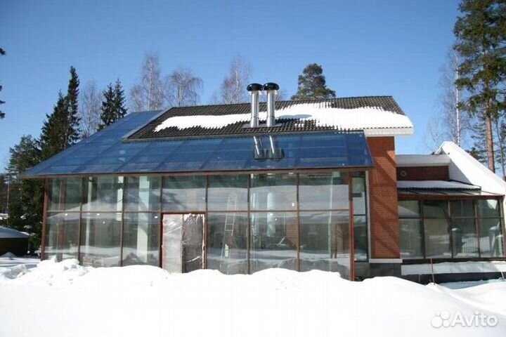 Остекление теплиц под ключ из оконных систем