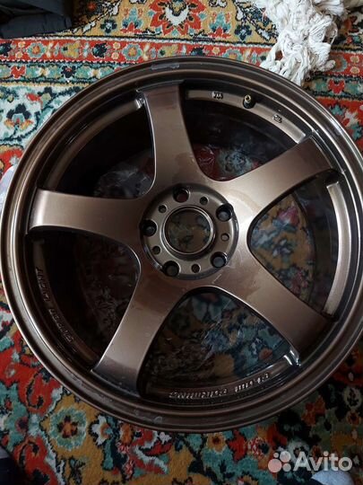 Диски Yamato r17 5x112 бронзовый-шоколад