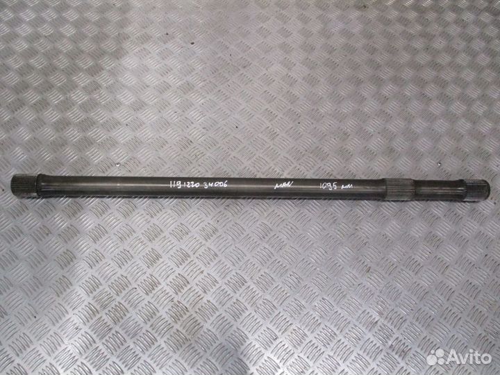 Полуось с блокировкой MAN 81355020168