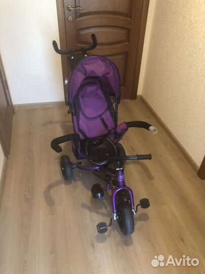 Трехколесный велосипед коляска