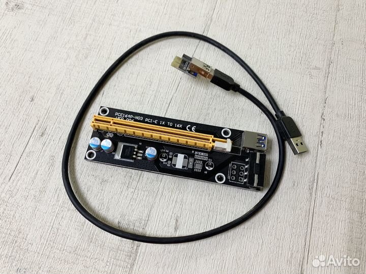 Райзер PCI- Molex