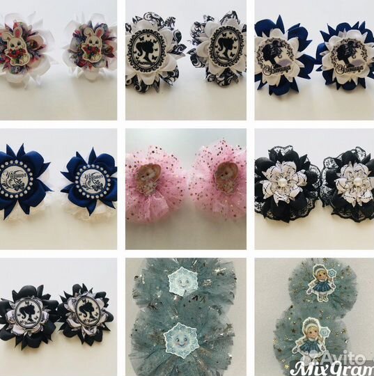 Бантики ручной работы