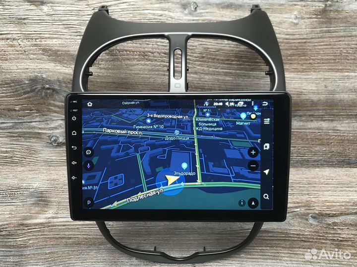 Магнитола Peugeot 206 Teyes CC2L plus