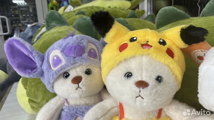 Мягкие игрушки Мишки в Пижаме