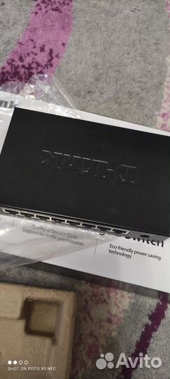 Коммутатор D- Link Des-1008D 8*10/100BaseTx