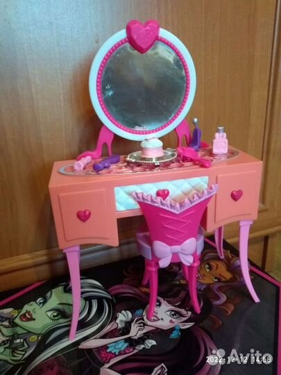 Barbie гримёрная, туалет. mattel