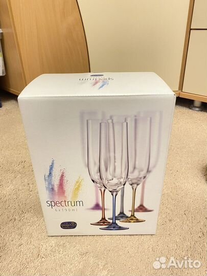Фужеры spectrum bohemia