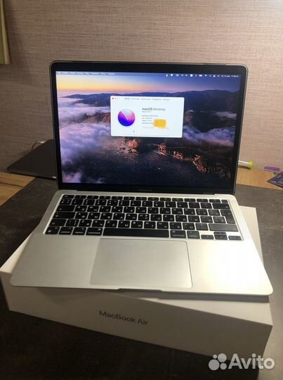 Apple MacBook air 13 2020 m1 16 gb, 512 gb z128