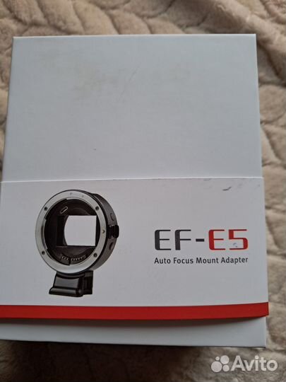 Адаптер Viltrox EF-E5, Canon EF на Sony E