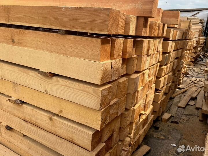 Брус обрезной 100х200х6000мм