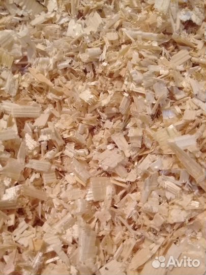 Опилки сухие в больших мешках