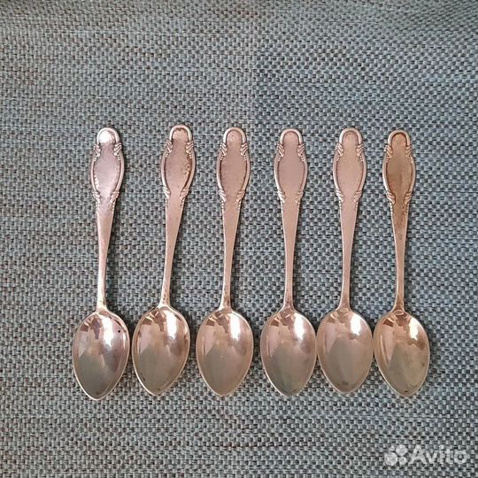 Серебряные кофейные ложки