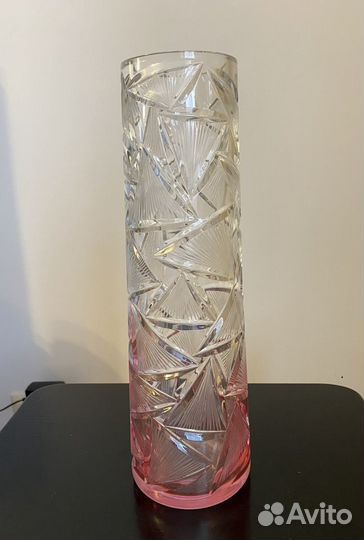 Ваза хрустальная