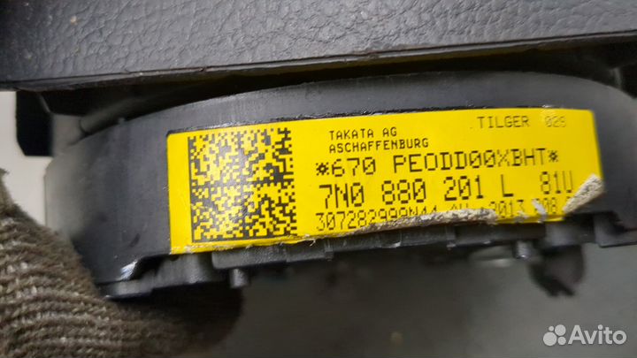 Подушка безопасности водителя Volkswagen Sharan, 2013