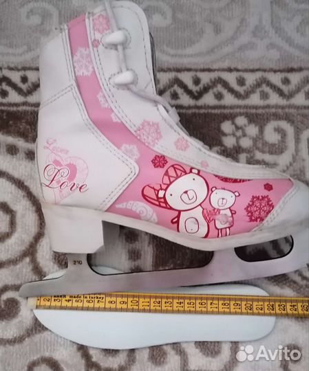 Коньки для девочки, 34размер