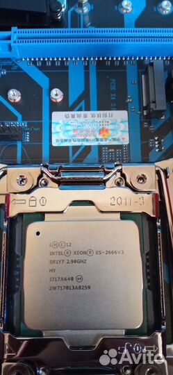 Игровой комплект Intel E5-2666v3, 16 Гб, материнка