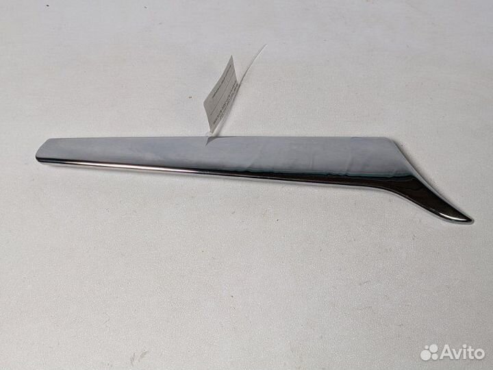 Накладка решетки радиатора хром Hyundai Solaris