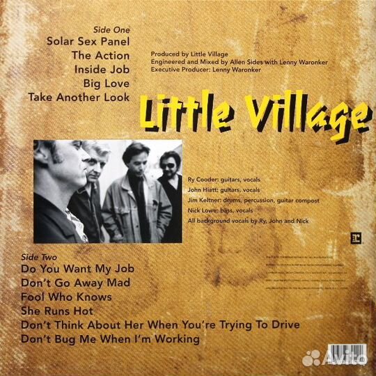 Little Village / Little Village (Coloured Vinyl)(L