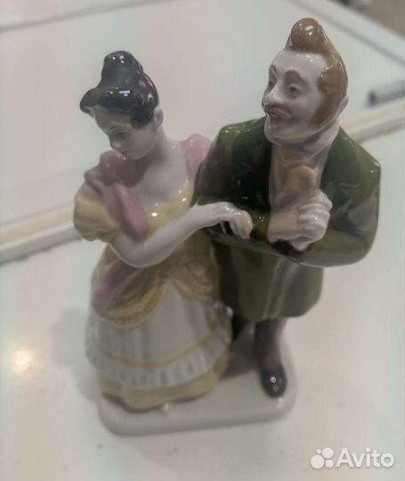 Статуэтка лфз СССР, Сахарница серебро эмаль