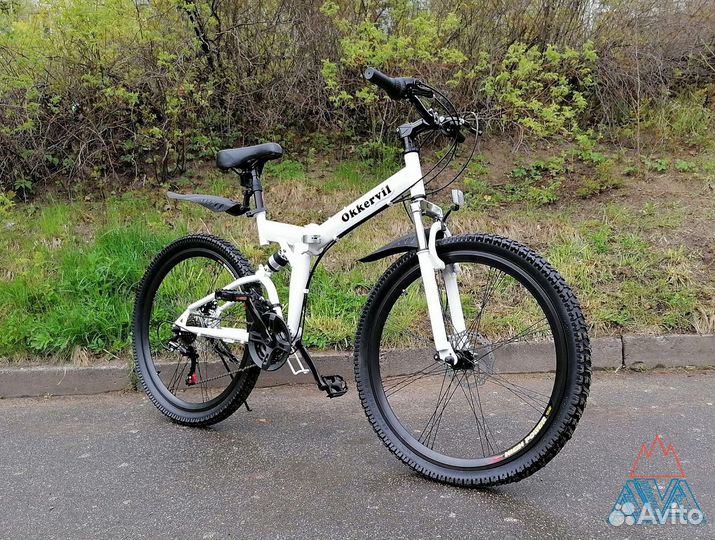 Велосипед складной двухподвес OK-14212S 26