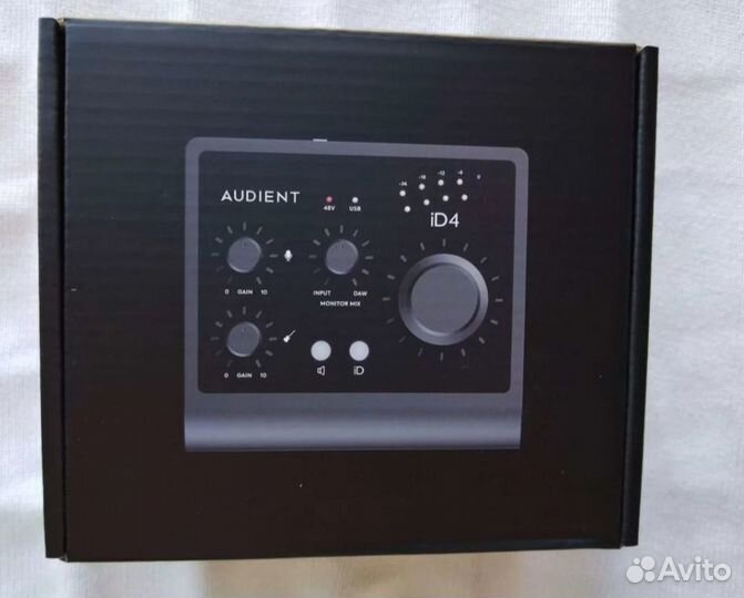 Audient ID4 MkII Новый аудиоинтерфейс