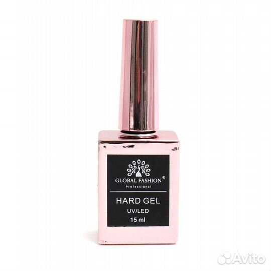 Твёрдый гель (Hard Gel) 15 мл Global Fashion, 04