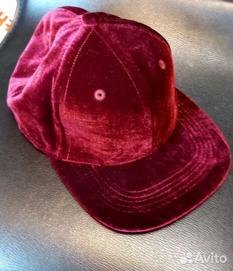 Кепка бейсболка велюр