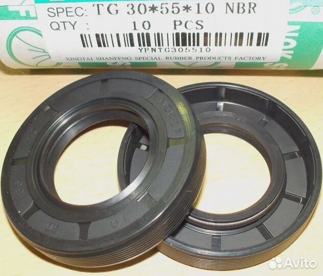 Сальник 30x55x10TG, зам.*AV1066, SLK055, 03at18, W