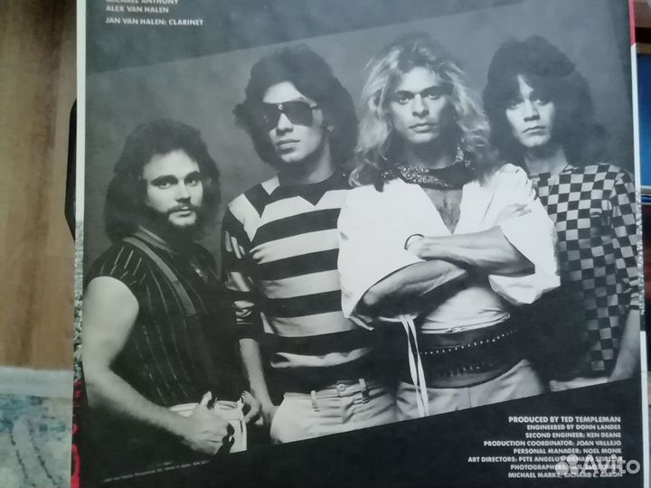 LP Van Halen. Оригинал. Япония