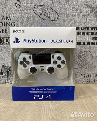 Геймпад PS4 V2 Белый