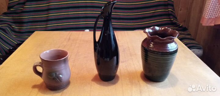 Вазы, кувшины, кружки, графины, керамика, СССР