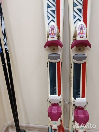 Горные лыжи детские с ботинками и палки