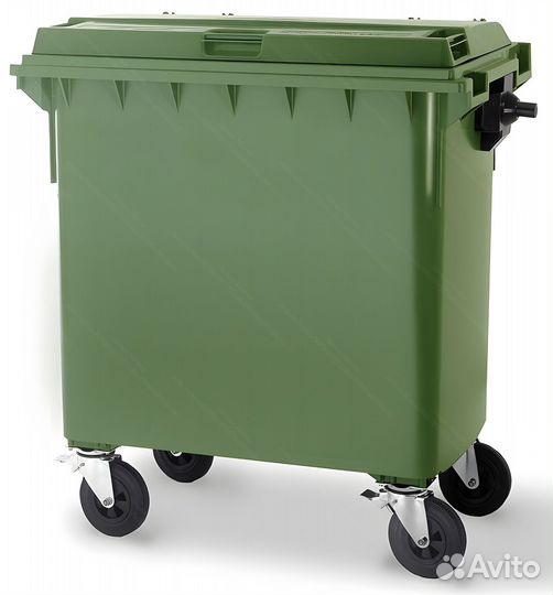 Бак пластиковый мусорный 770л 0.77-3328
