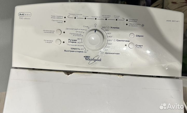 Стиральная машина Whirlpool AWE 2214/1