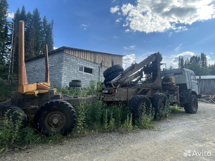 КамАЗ 43114 с КМУ, 1990