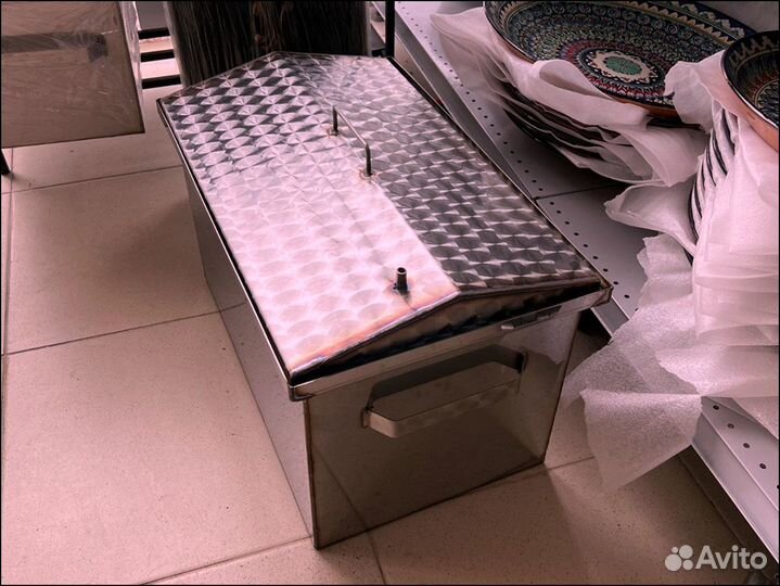 Коптильни горячего копчения из нержавеющий 1,5 и 2