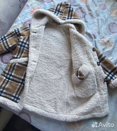 Экошуба двухсторонняя для девочек