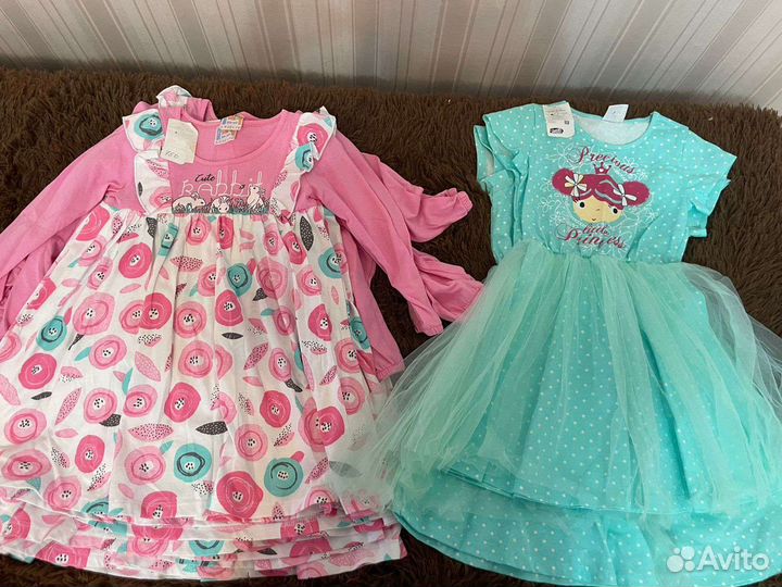Детская одежда для девочек новая