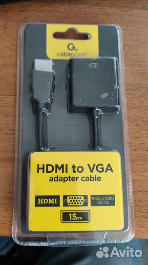 Кабель hdmi to VGA