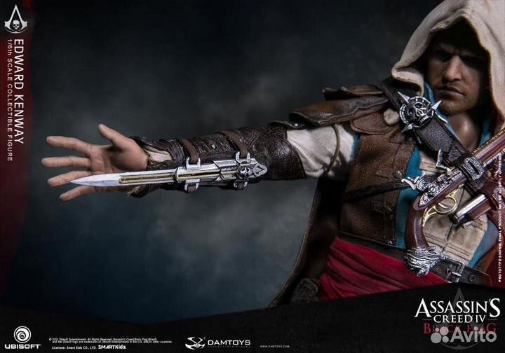 Damtoys Assassins Creed black Flag Edward DMS003