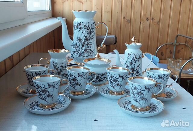 Кофейный набор фарфор