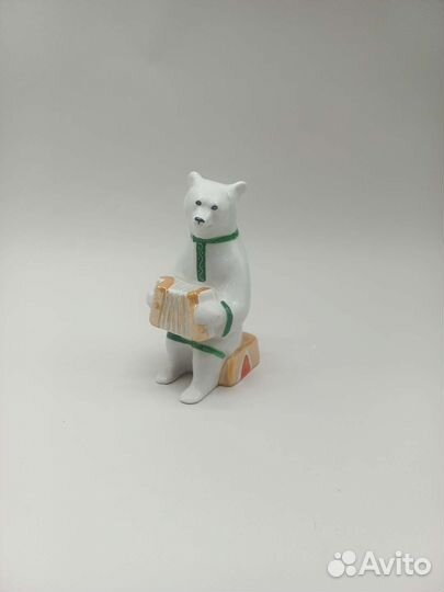 Медведь цирковой статуэтка Дулево СССР