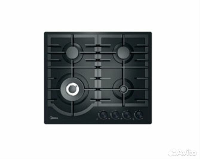 Варочная поверхность газовая Midea MG649TGB