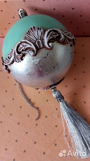 Новогодние шары винтажные ручной работы