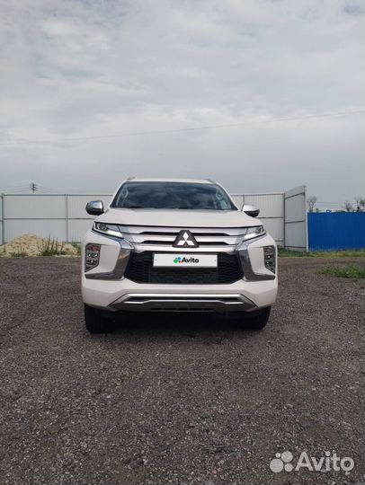 Mitsubishi Pajero Sport 2.4 AT, 2021, битый, 35 767 км