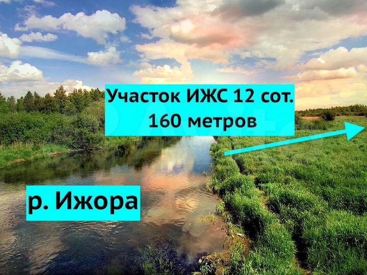 Участок 12 сот. (ИЖС)